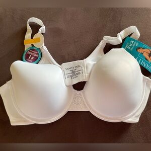 Vanity Fair Beauty Back Smoothing Full-Figure Contour Bra white 36C